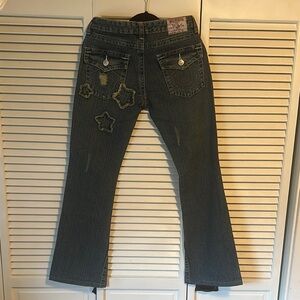 True Religion JOEY Rocker Stylish Women's flare Jeans NEW no Tags